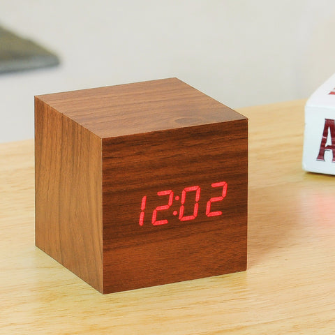 Gingko cube clock