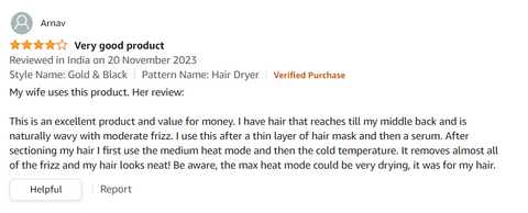 Agaro HV2179 Volumizer Hair Dryer