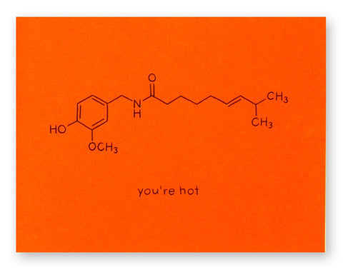 Capsaicin molecule | What Makes Chilli Pepper Hot