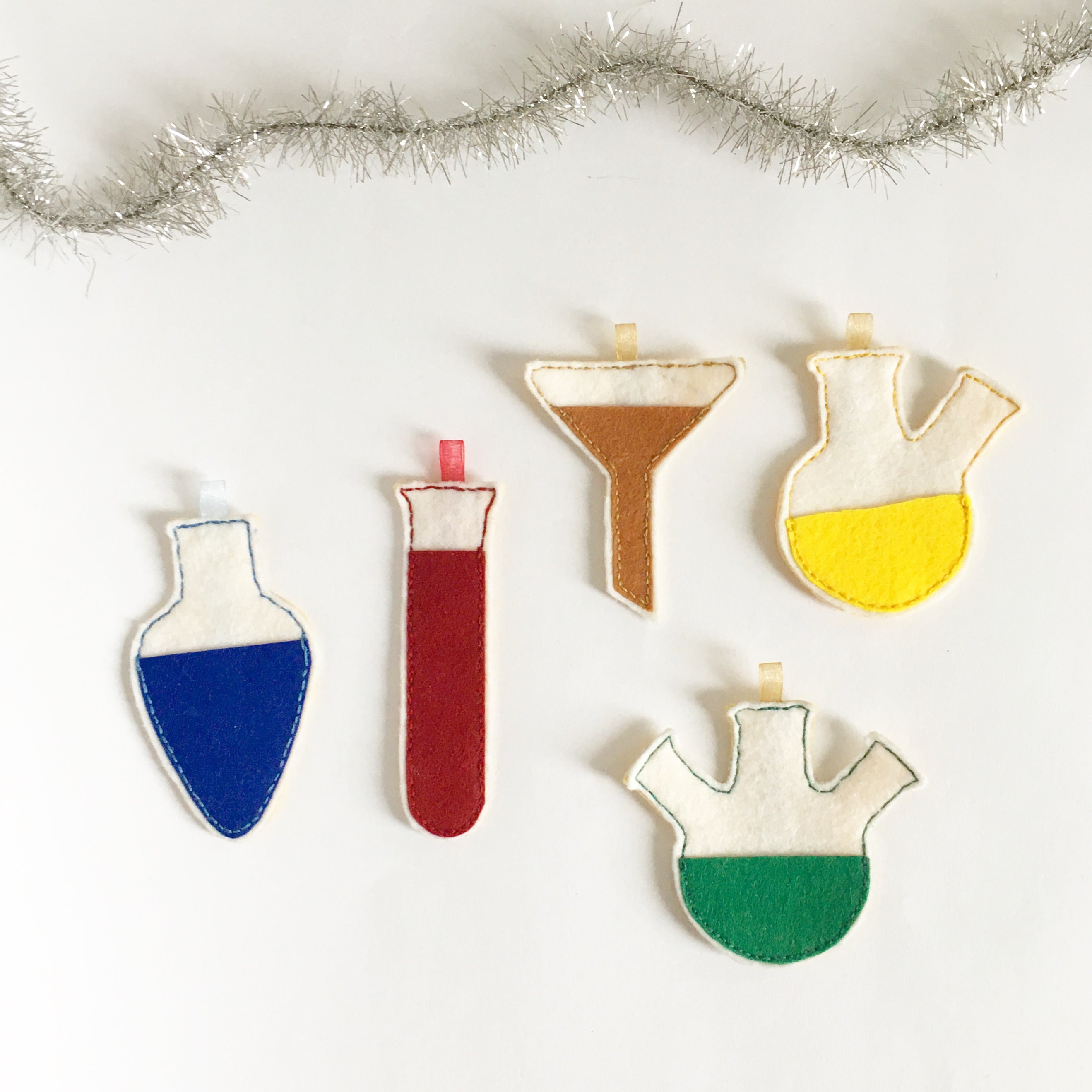 12 Days Of Science Lab Ornament Set The Chemist Tree