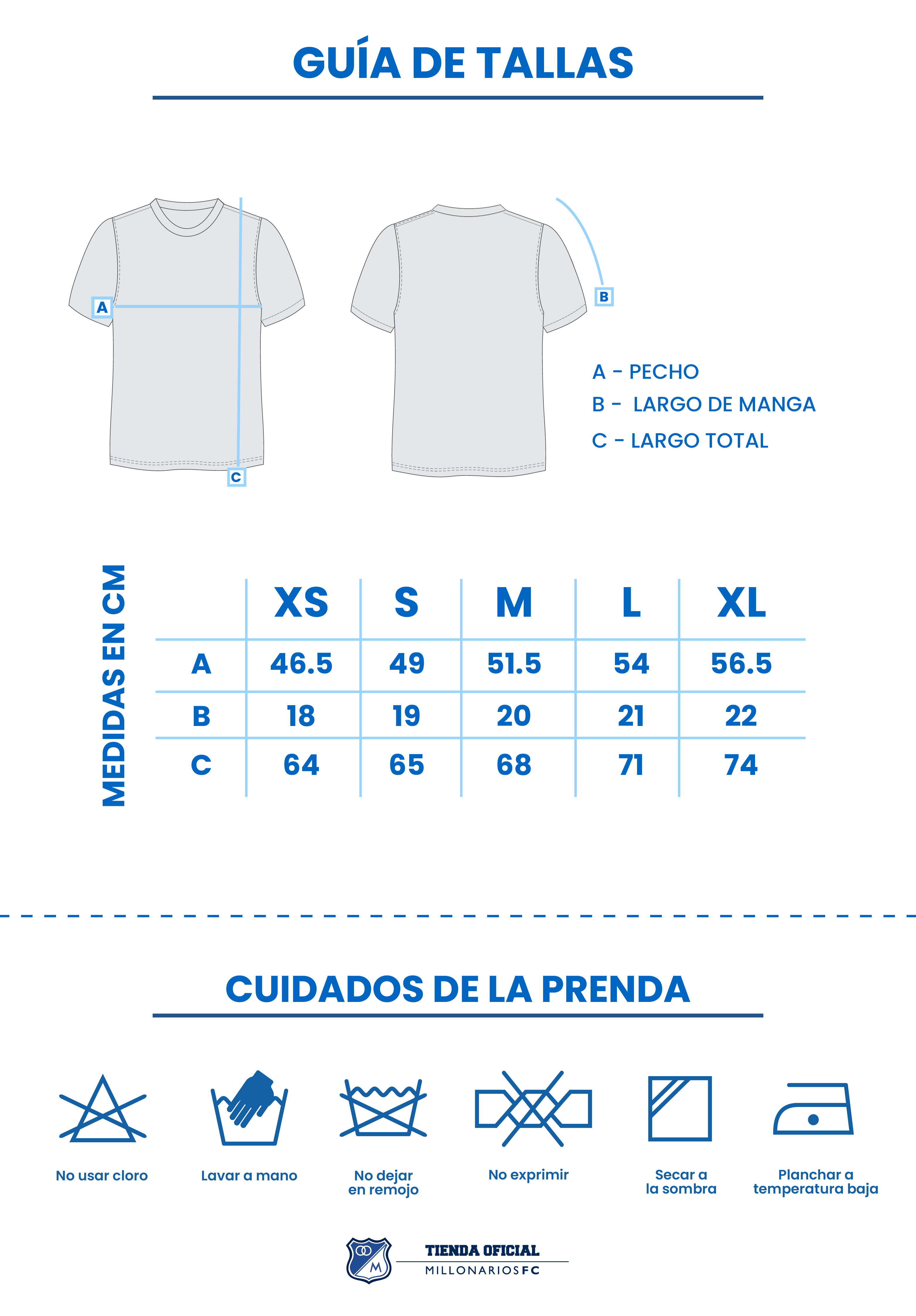 T-Shirt Hombre Mfc 2023 – Tienda Oficial Millonarios FC