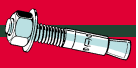 Midwest Fastener Concrete Wedge Anchors 1/2" x 4-1/4"