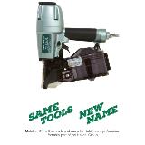 Siding nailer with name change info