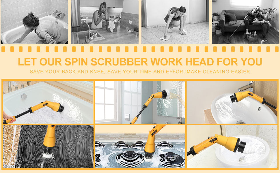 ALLOYMAN Brand Spin Scrubber Unboxing, Use and Review