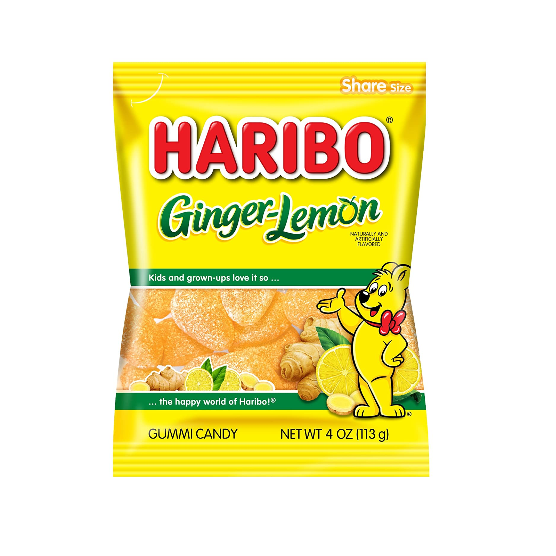 Haribo Ginger Lemon 4oz Snyder S Candy