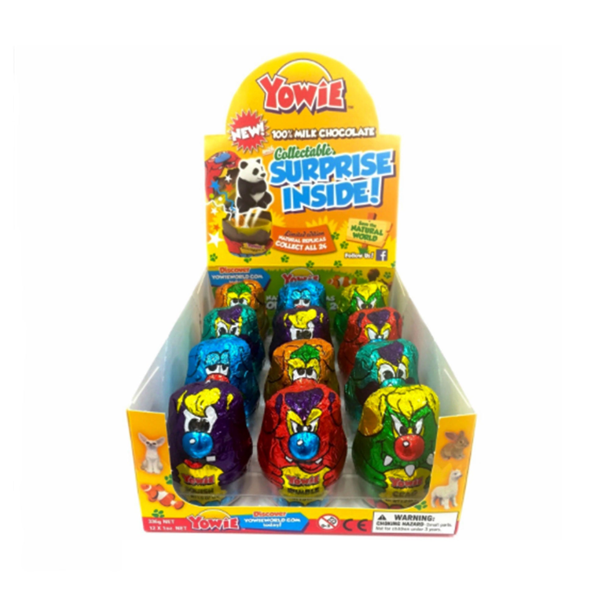 yowie chocolate surprise eggs