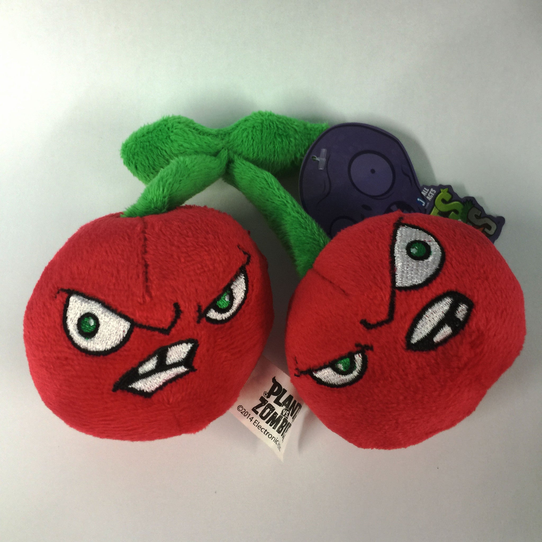 plants vs zombies cherry bomb plush