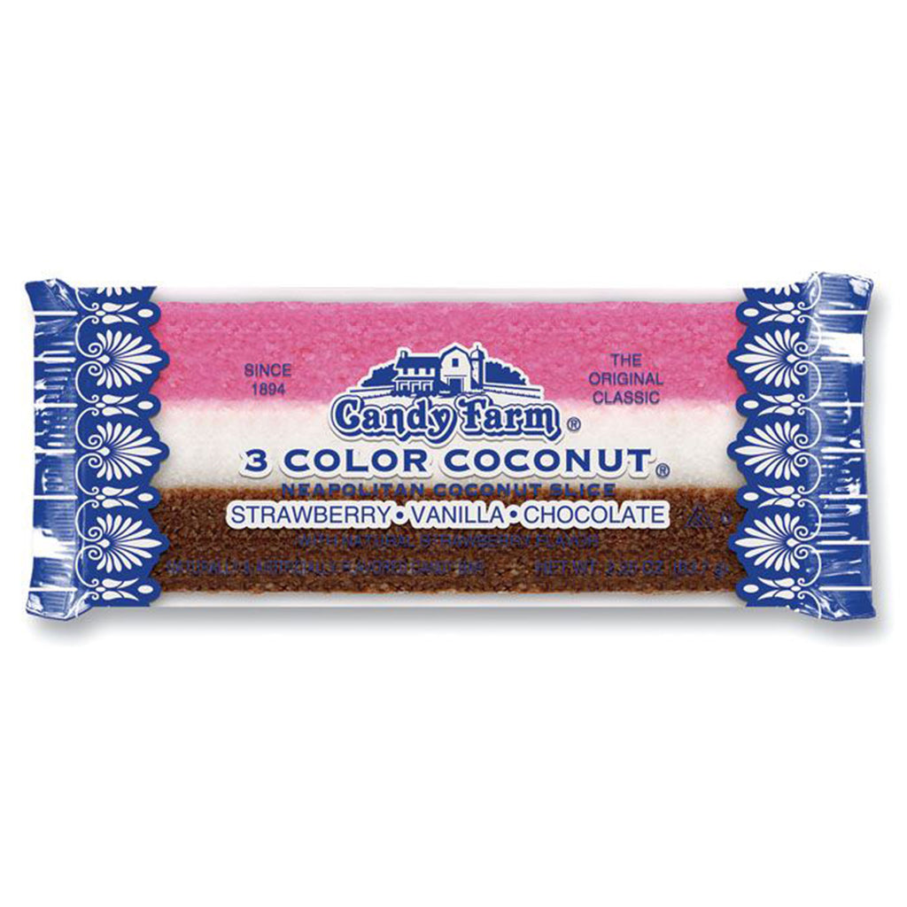 Supreme Neapolitan Coconut Bar