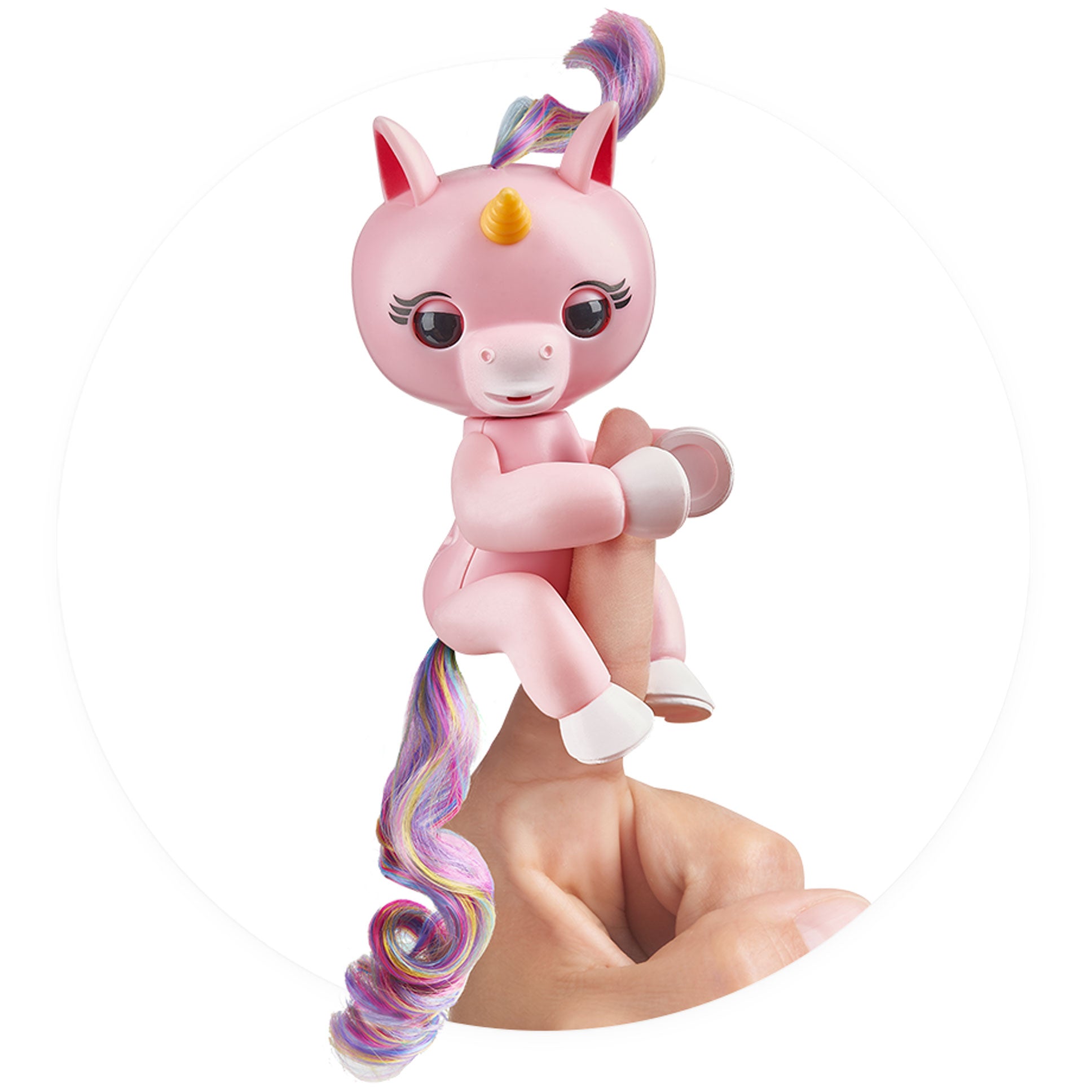 fingerlings unicorn plush