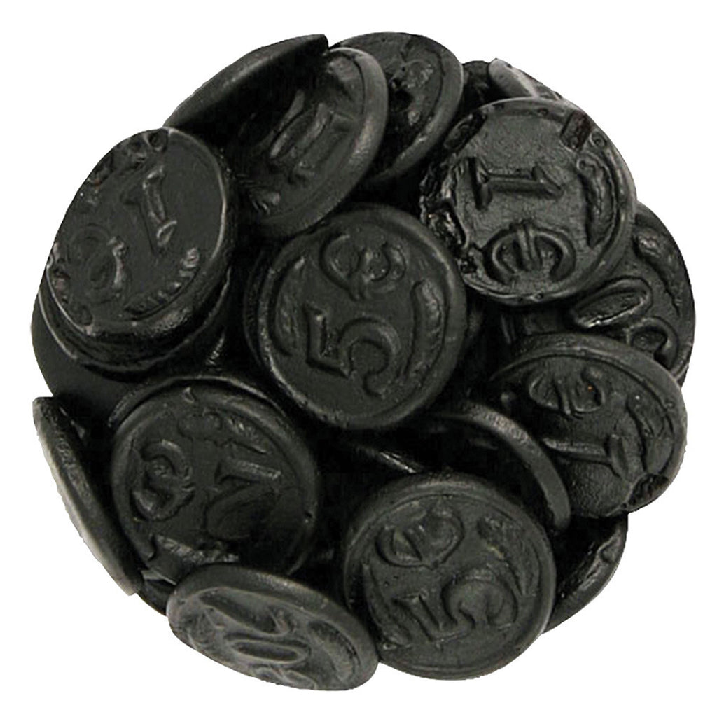 Gustaf's Tire Tracks - Black Licorice Bites - 12 Ct. Box