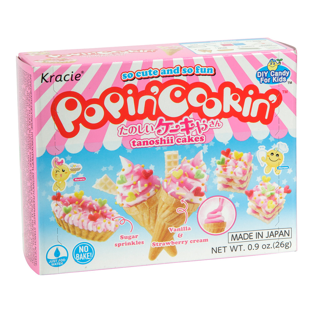 Kracie Popin' Cookin' Diy Japanese Candy Kit, tanoshii Hamburger, 32g –  Psyduckonline