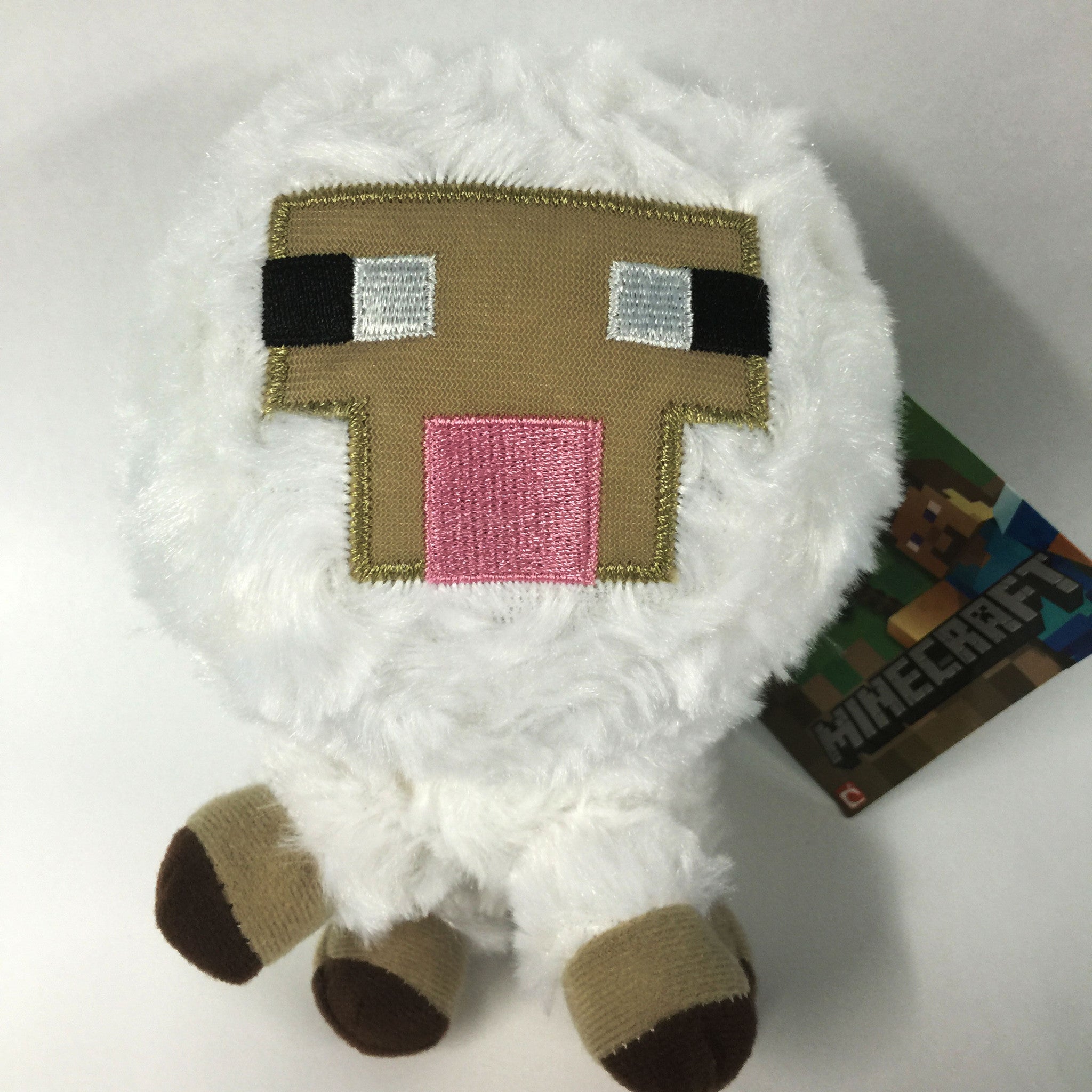 minecraft red sheep plush