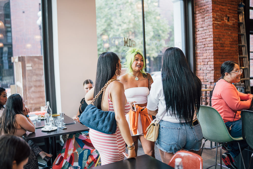 Group of women talking