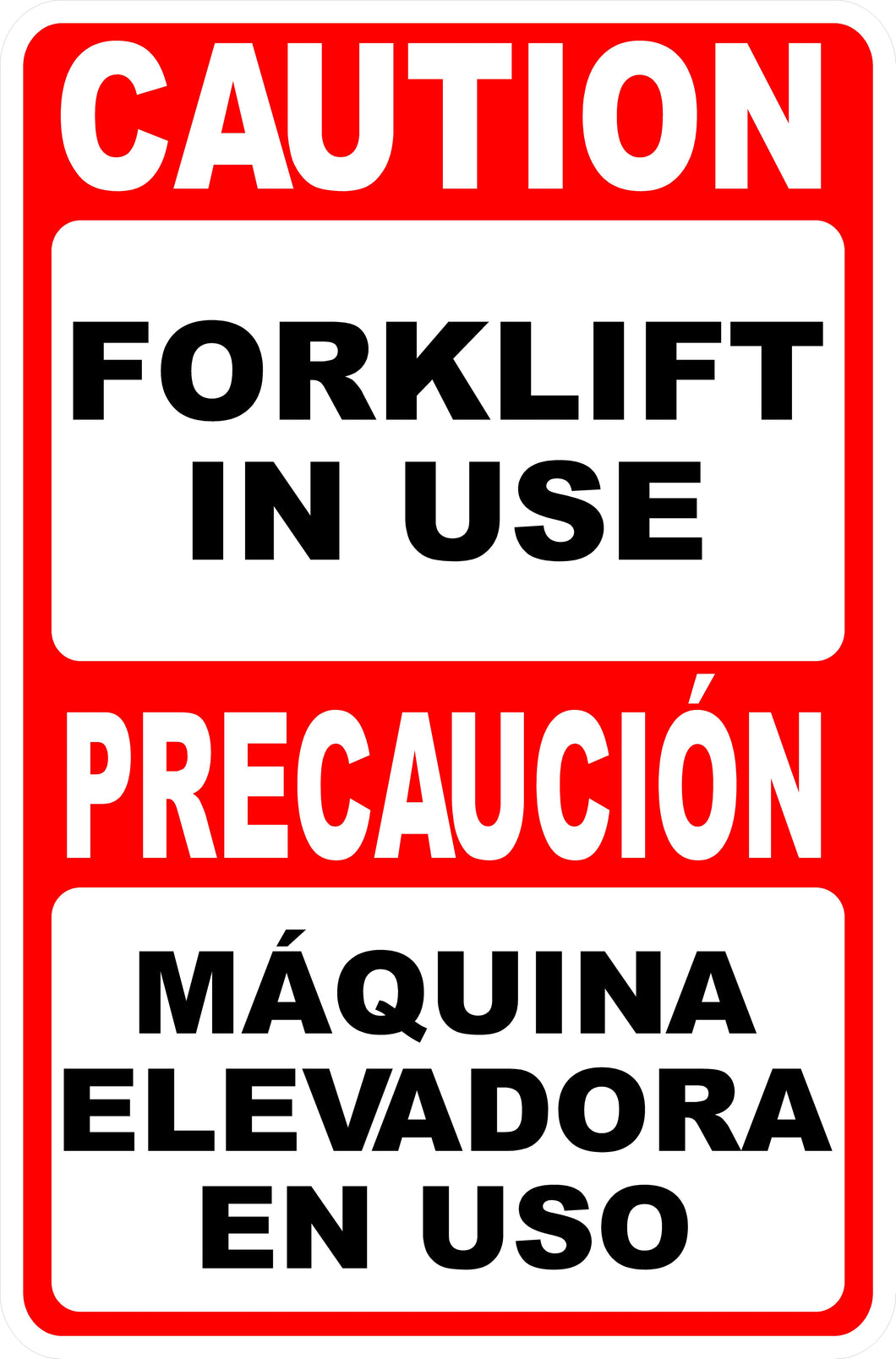 terrain forklift in spanish
