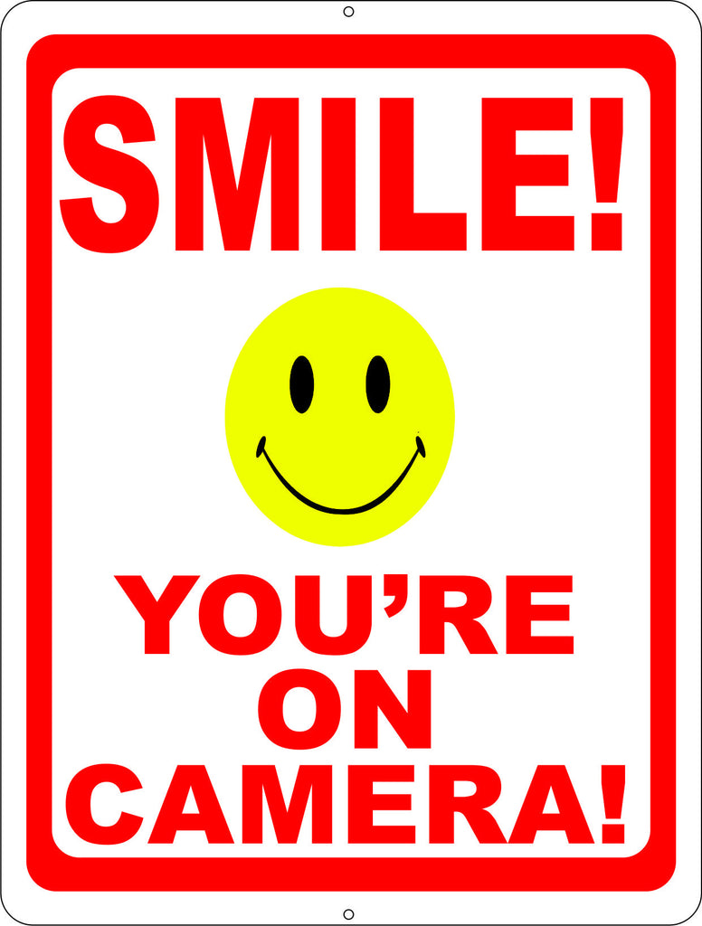 smile-you-re-on-camera-sign-with-graphics-options-signs-by-salagraphics