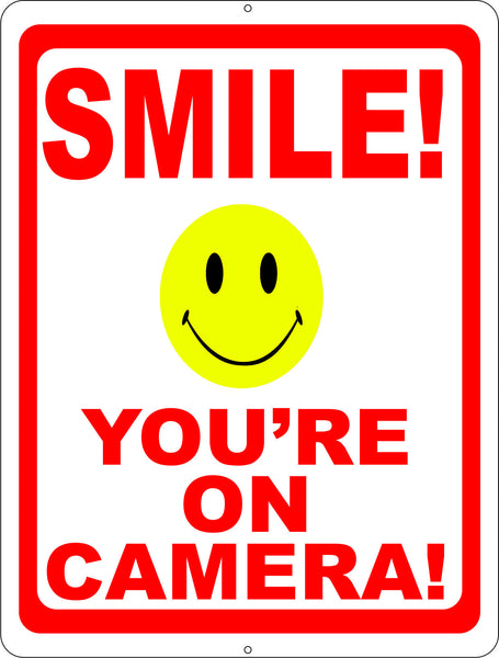 Download Smile You're on Camera Sign. with Graphics Options ...