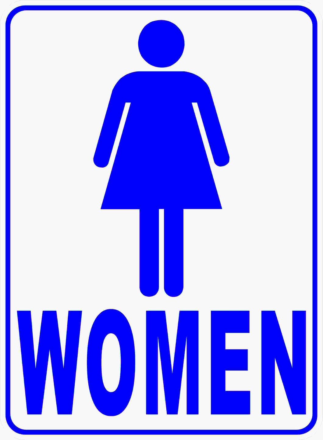 bathroom sign