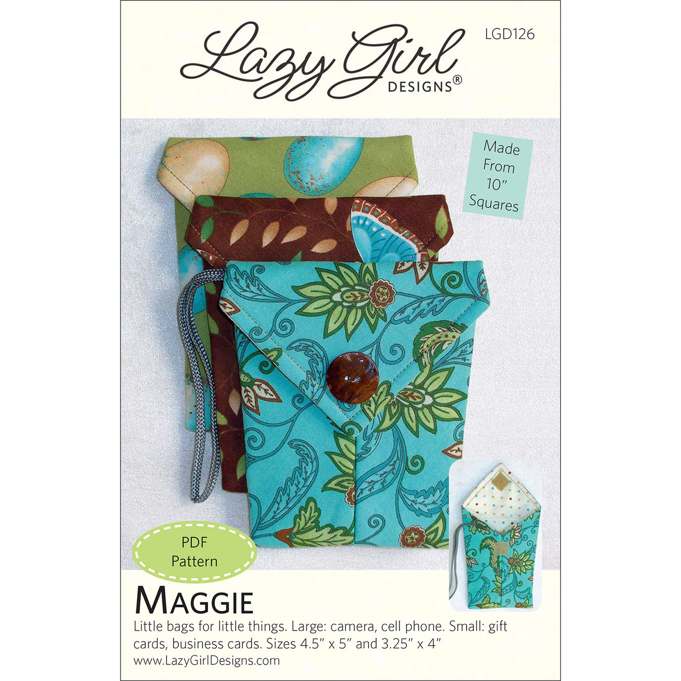 Maggie Bags PDF Pattern – Jaybird Quilts