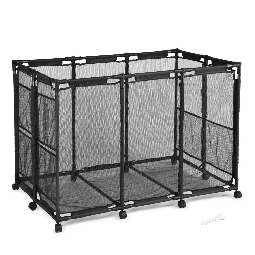 Yescom Pool Float Storage Outdoor Rolling Bin 48"x30"x34" - Image 11
