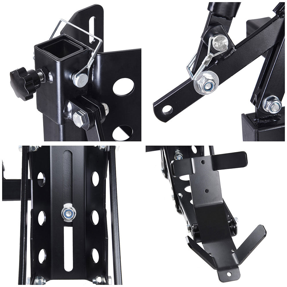 Yescom 800lbs Motorcycle Trailer Hitch Carrier & 2" Tow Receiver - Image 9
