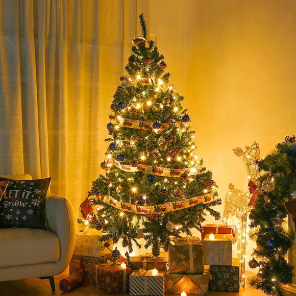 🎄Magical Remote Control Extendable Christmas Tree 🎁Easy to Install, -  Hivkef