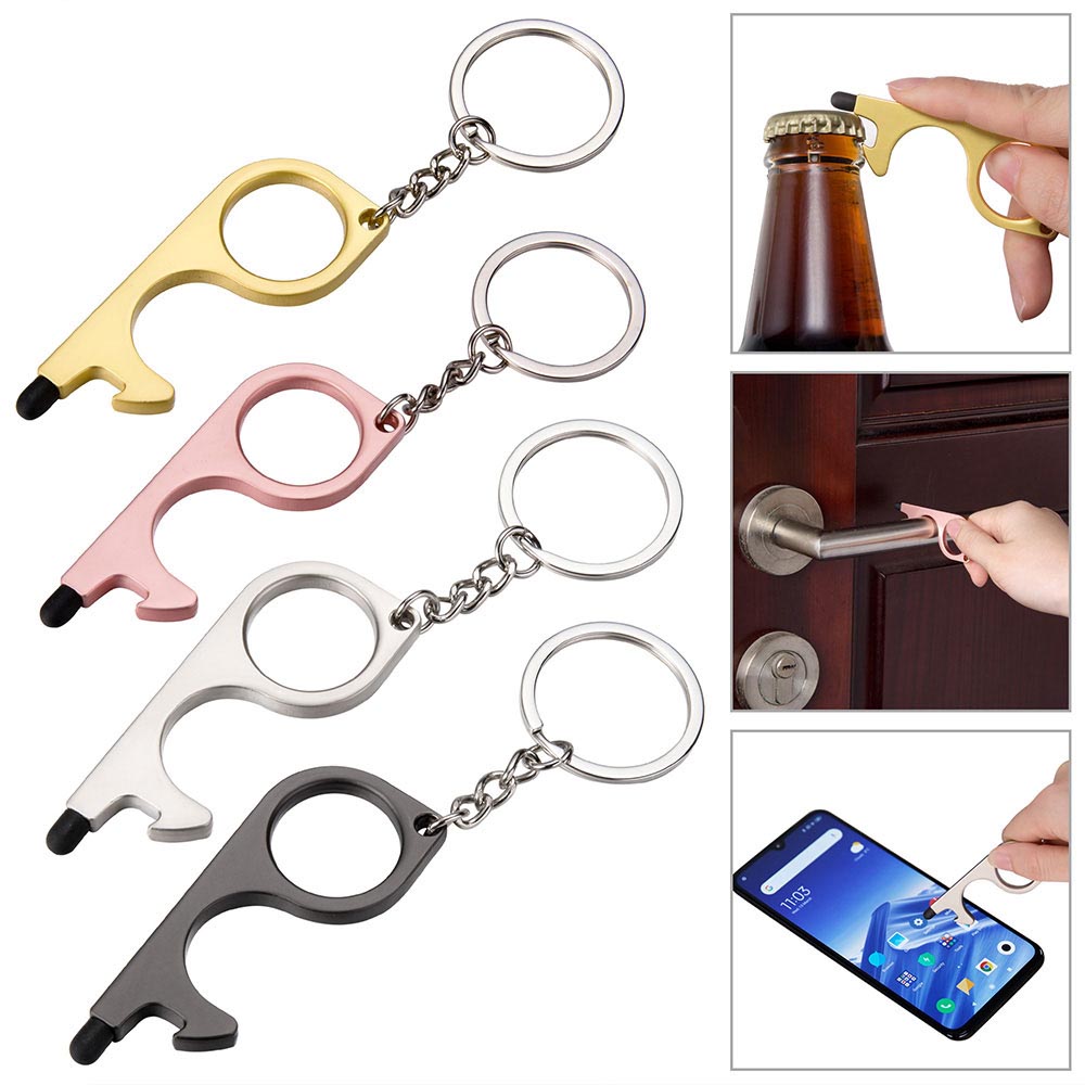 Yescom Keychain Touchless Door Opener With Stylus Yescomusa