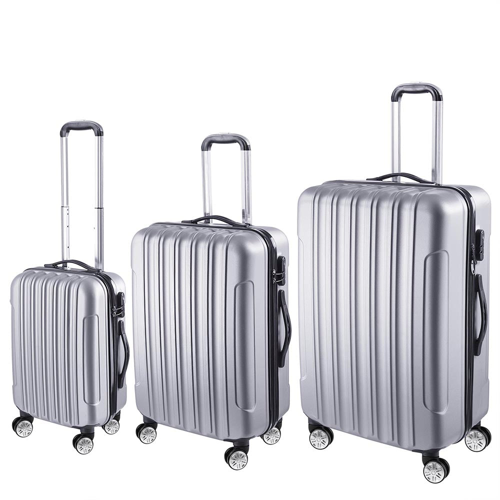 it luggage silver hard shell