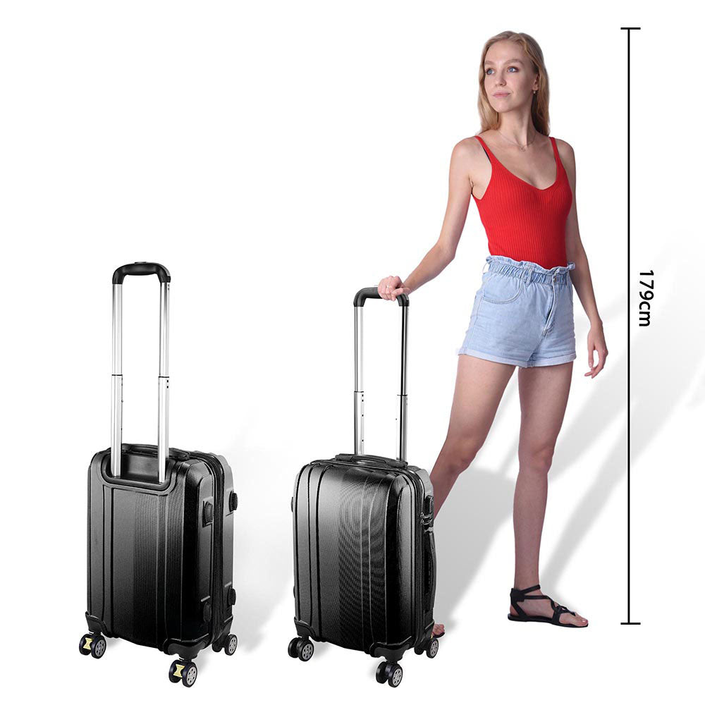 4 wheel spinner carry on luggage