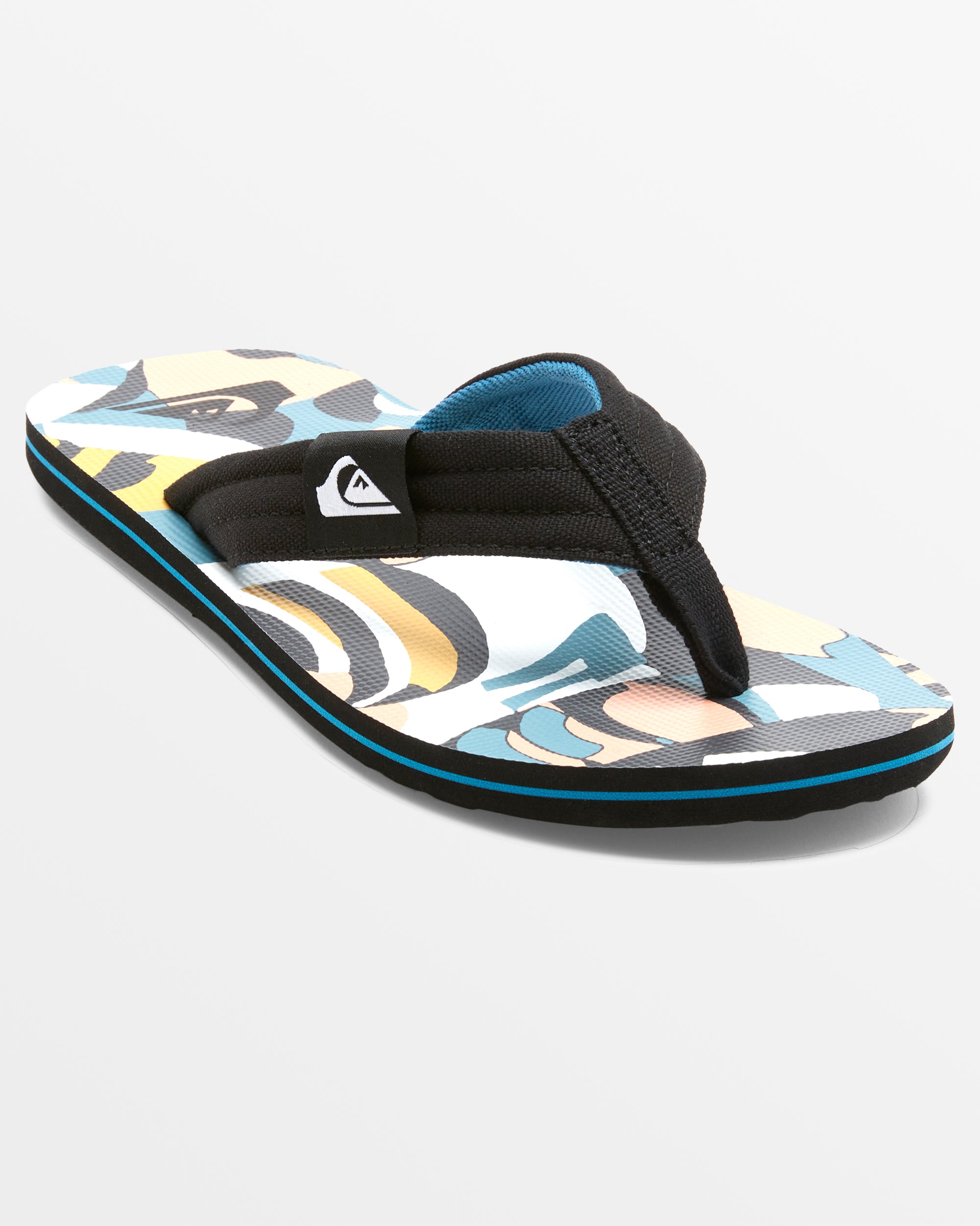 Molokai Layback II Sandal - White/Black/Blue