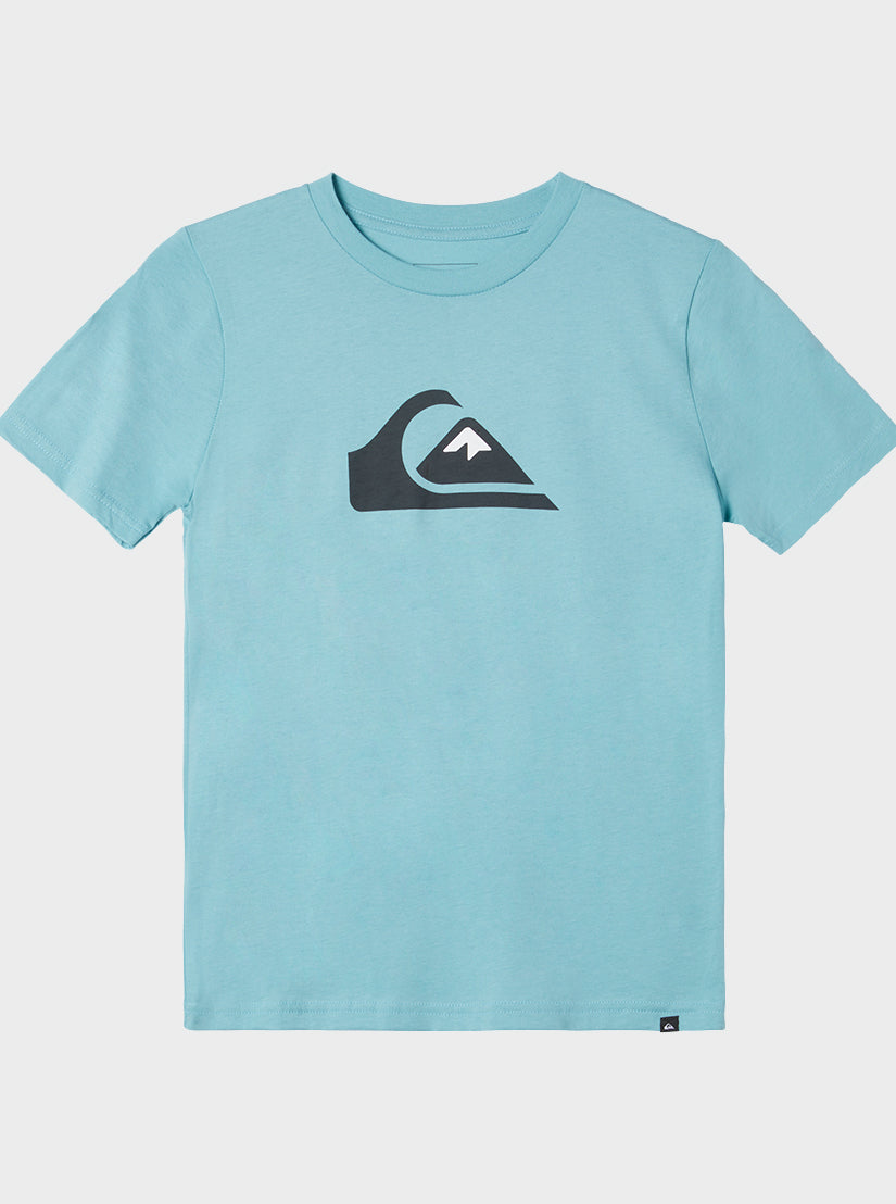 Boys 8-16 Comp Logo T-Shirt - Reef Waters