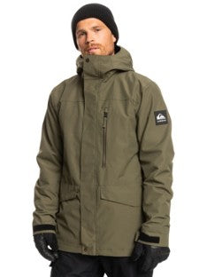 regular fit snow jacket