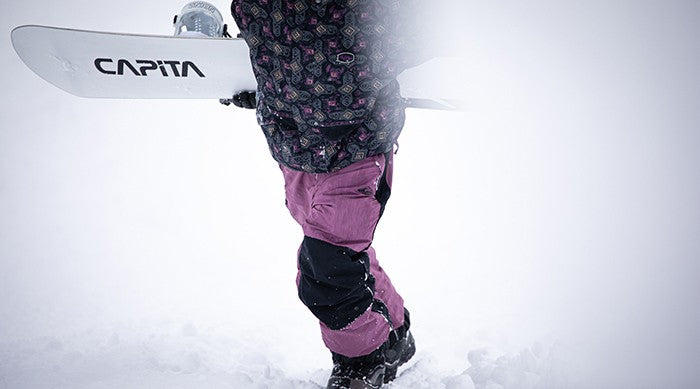 Ski Pants Women Shoulder Straps Overall Waterproof High Elastic