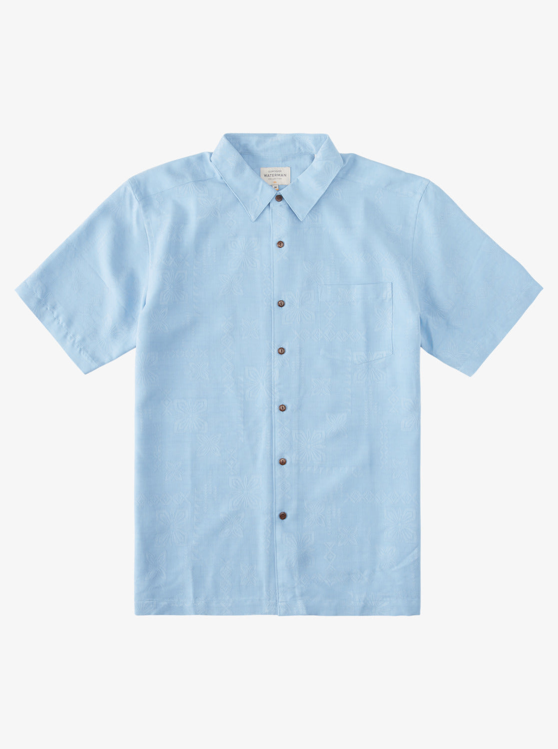 Waterman Manele Bay Short Sleeve Shirt - Dusk Blue