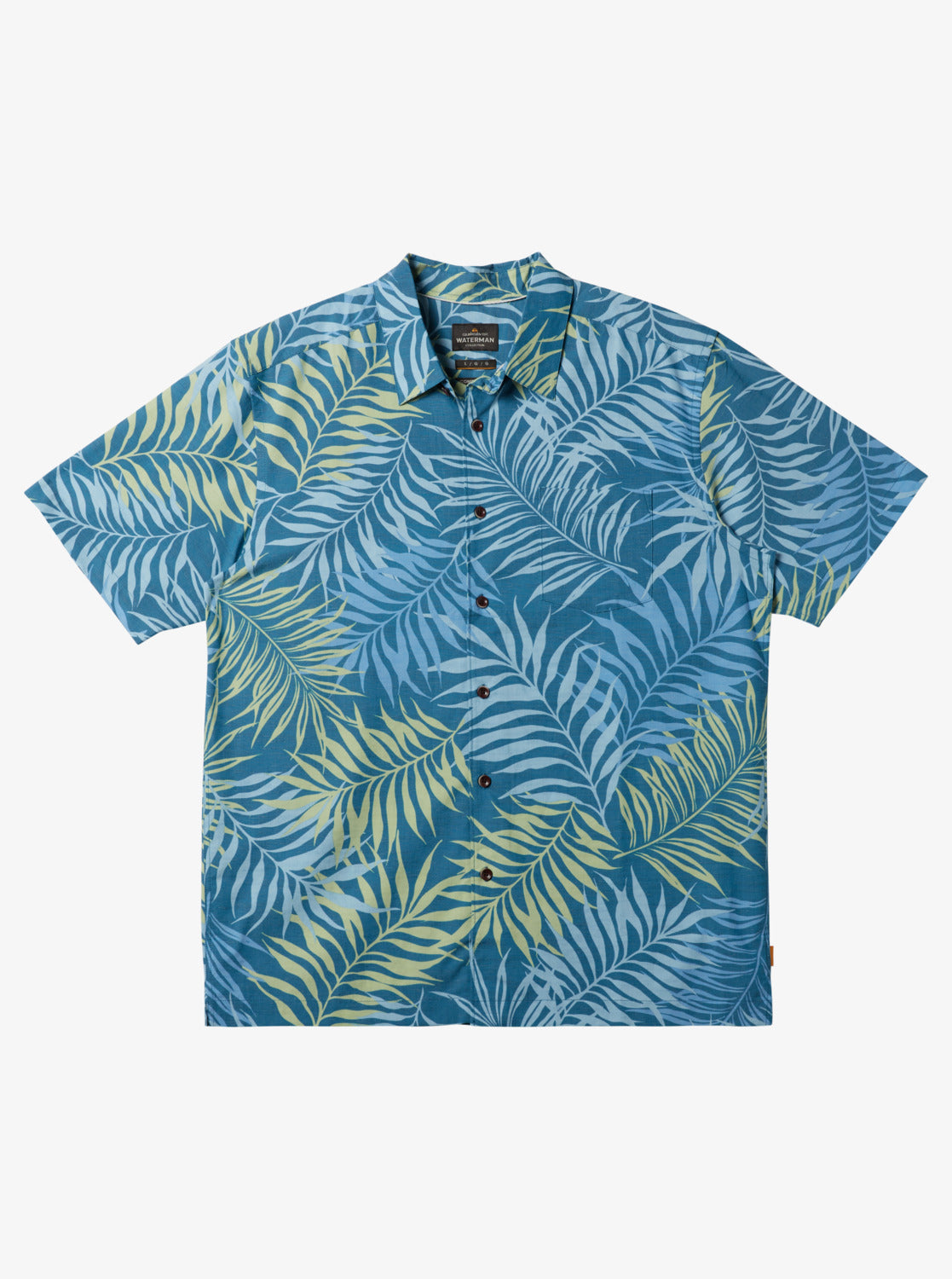 Waterman Wild Fern Woven Shirt - White Wild Fern Woven – Quiksilver