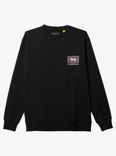 Quiksilver Reel Legend Long Sleeve T-Shirt Charcoal Heather