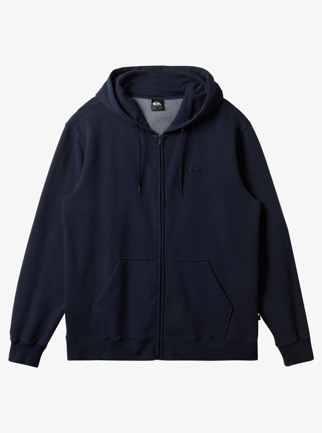 Salt Water Zip-Up Hoodie - Dark Navy