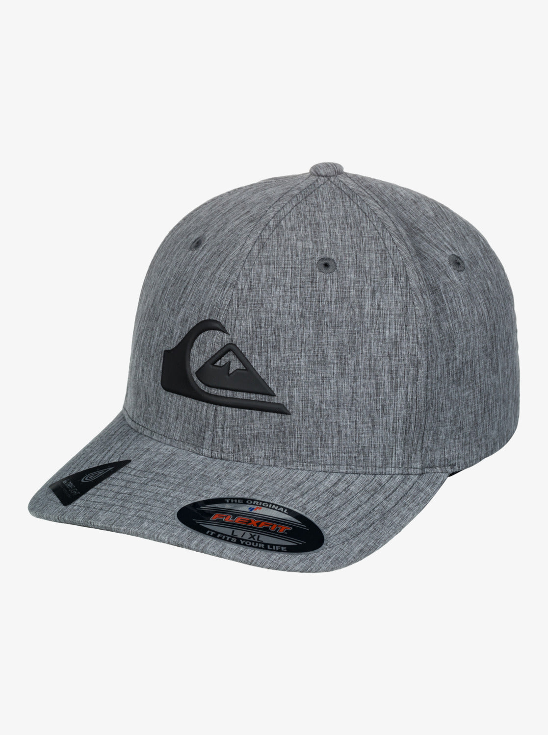 Amped Up Flexifit Hat - True Black – Quiksilver