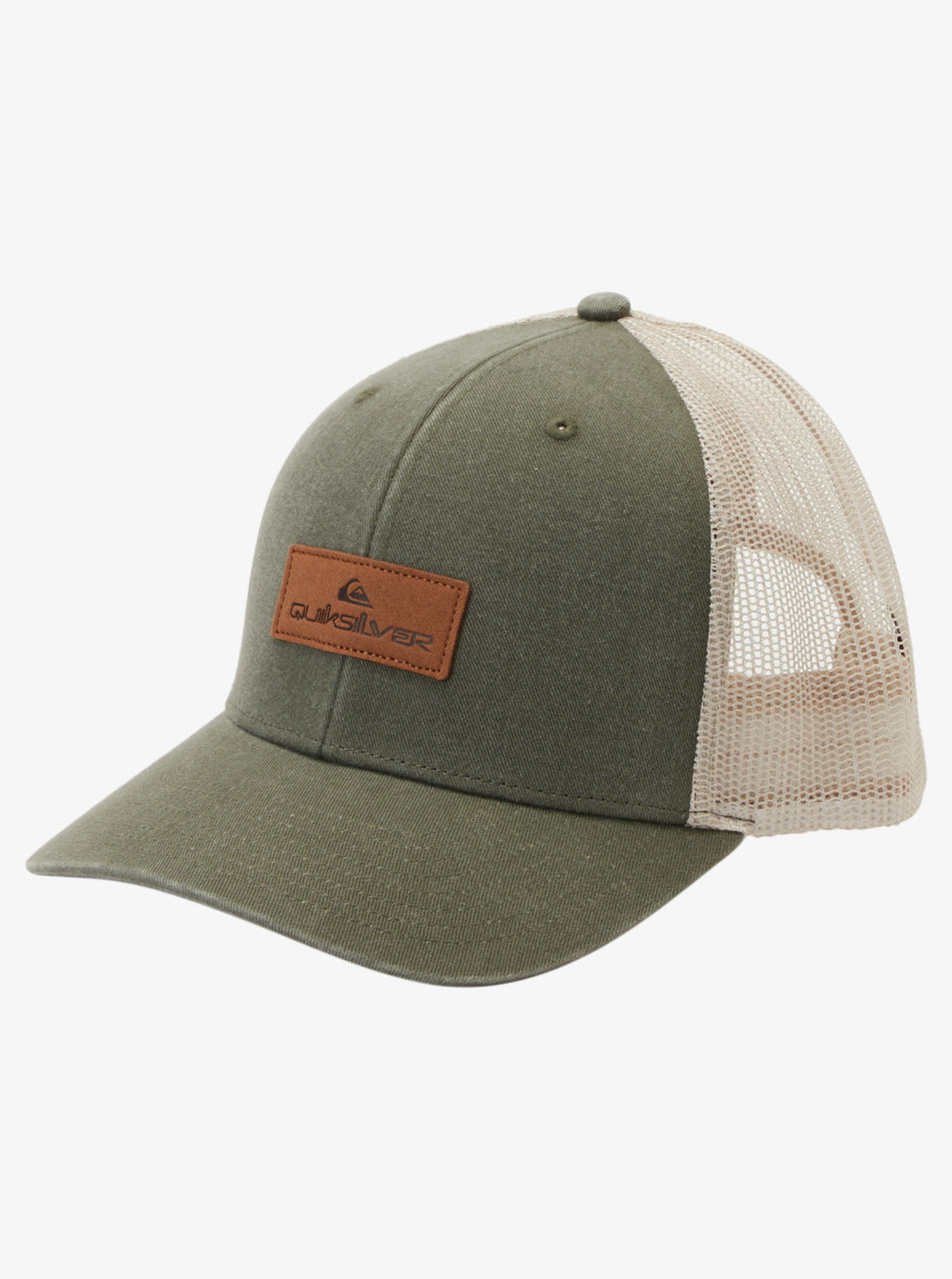 Quiksilver Down The Hatch Trucker Hat - Dark Brown