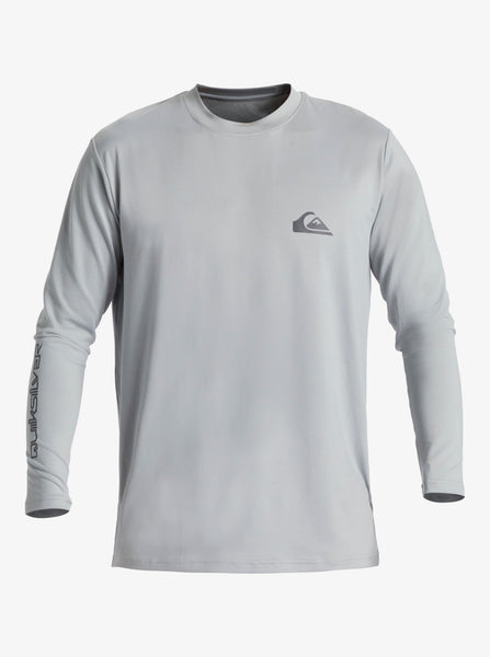 Heritage Heather Long Sleeve UPF 50 Surf Tee - Iron Gate – Quiksilver