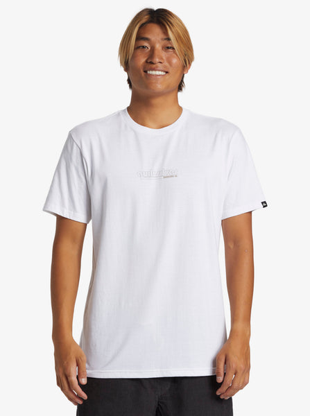 Shadow Knock T-Shirt - White – Quiksilver