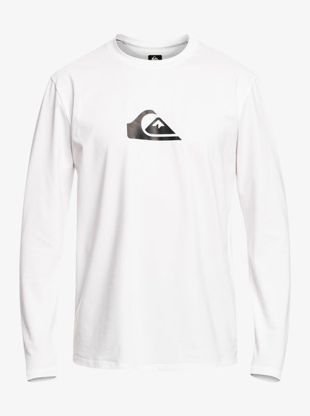 Boy'S 8-16 All Time Ls Youth L/Sl Surf Tee - White – Quiksilver.com