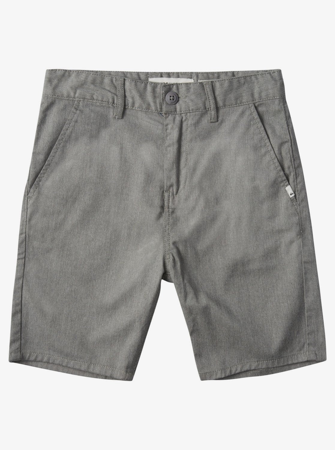 Boys 8-16 New Everyday Union Stretch Chino Shorts - Light Grey Heather