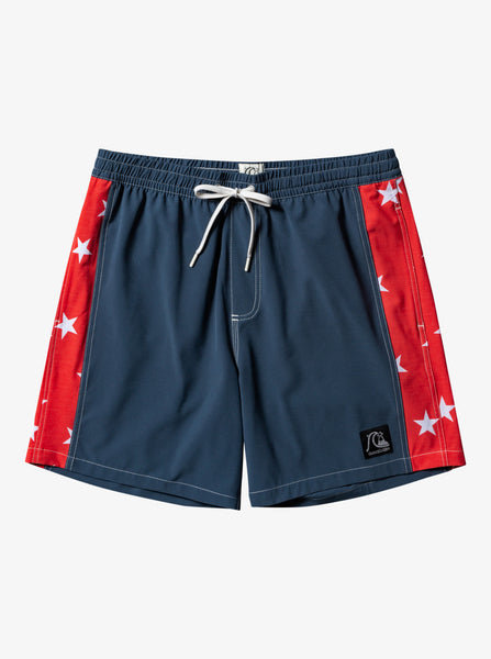 GLACIER BLUE - Swami's Volley Short Boardshorts 17