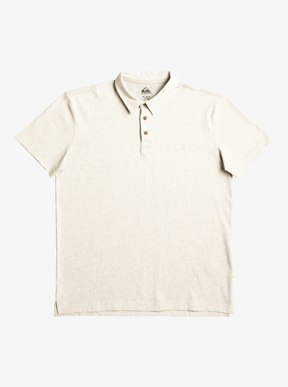 Sunset Cruise Short Sleeve Polo Shirt - Light Grey Heather