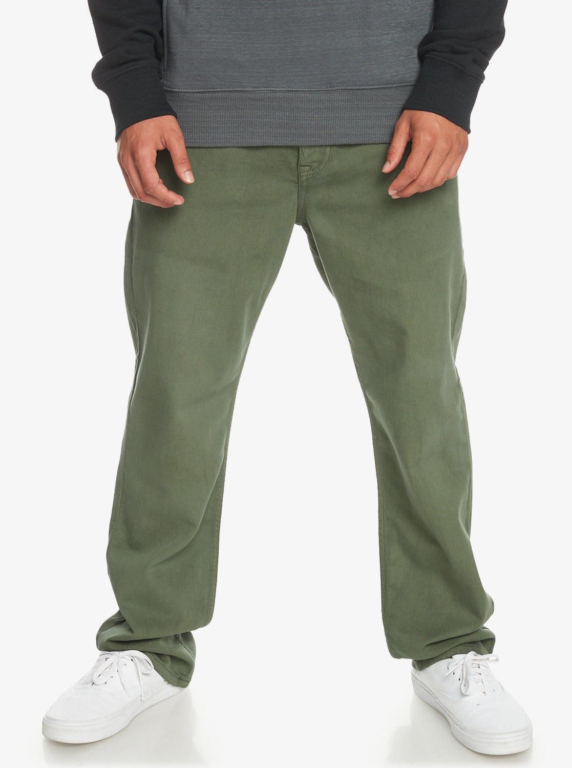 Far Out Stretch Pants - Thyme