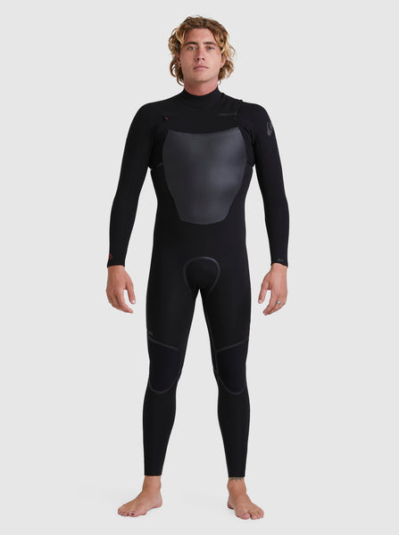3/2mm Highline Chest Zip Wetsuit - Black – Quiksilver