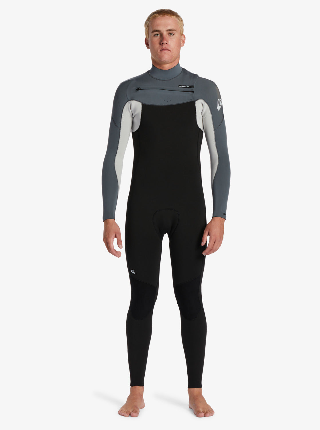 3/2mm Everyday Sessions Chest Zip Wetsuit - Black – Quiksilver