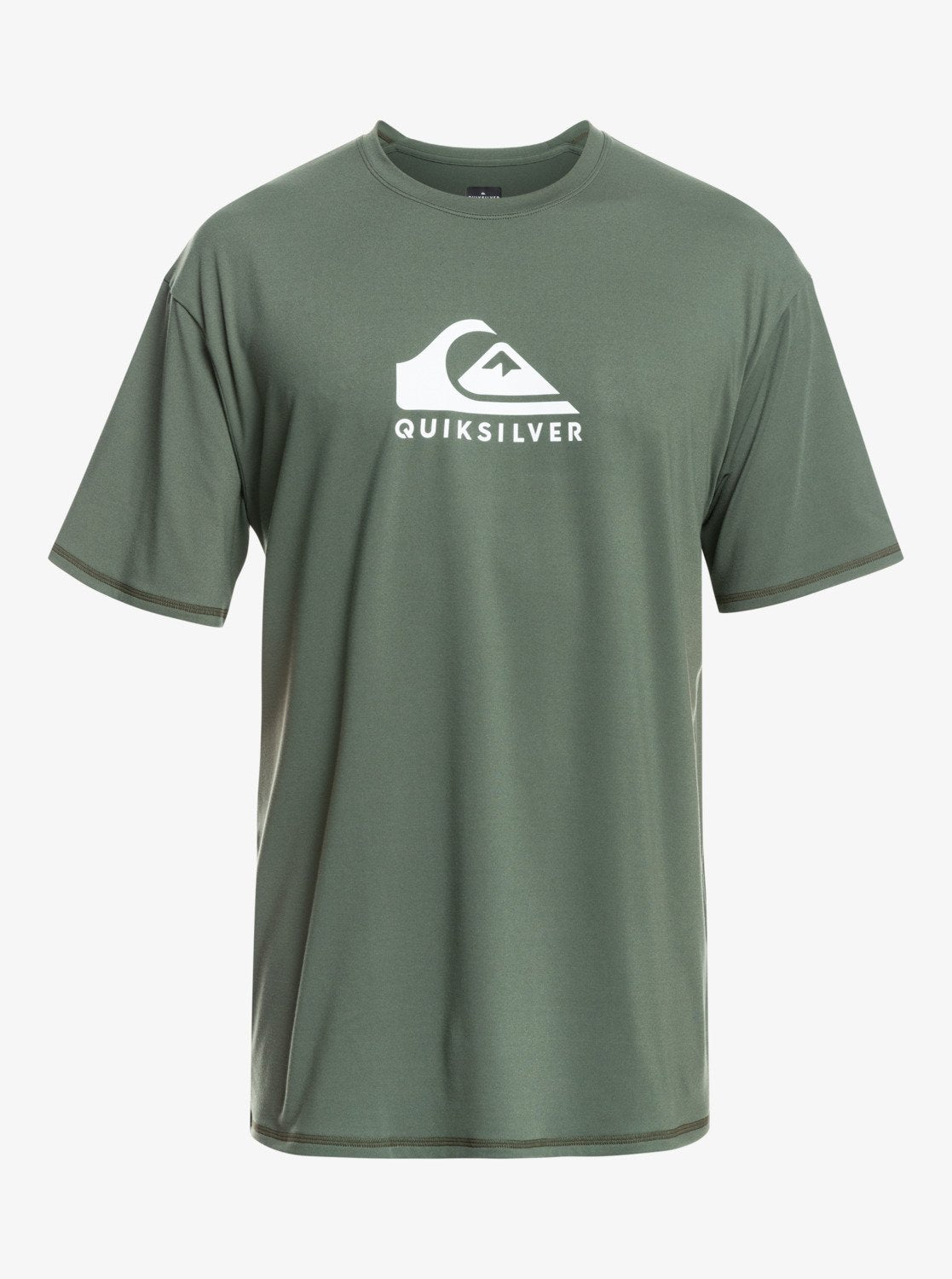 Solid Streak Short Sleeve Upf 50 Surf T-Shirt - Kalamata