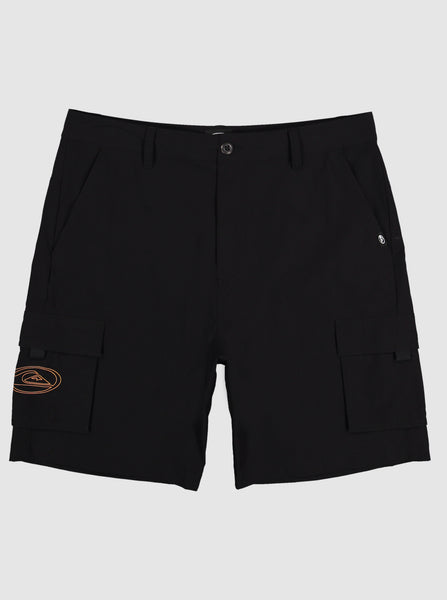 UO Y2K Black Cargo Shorts