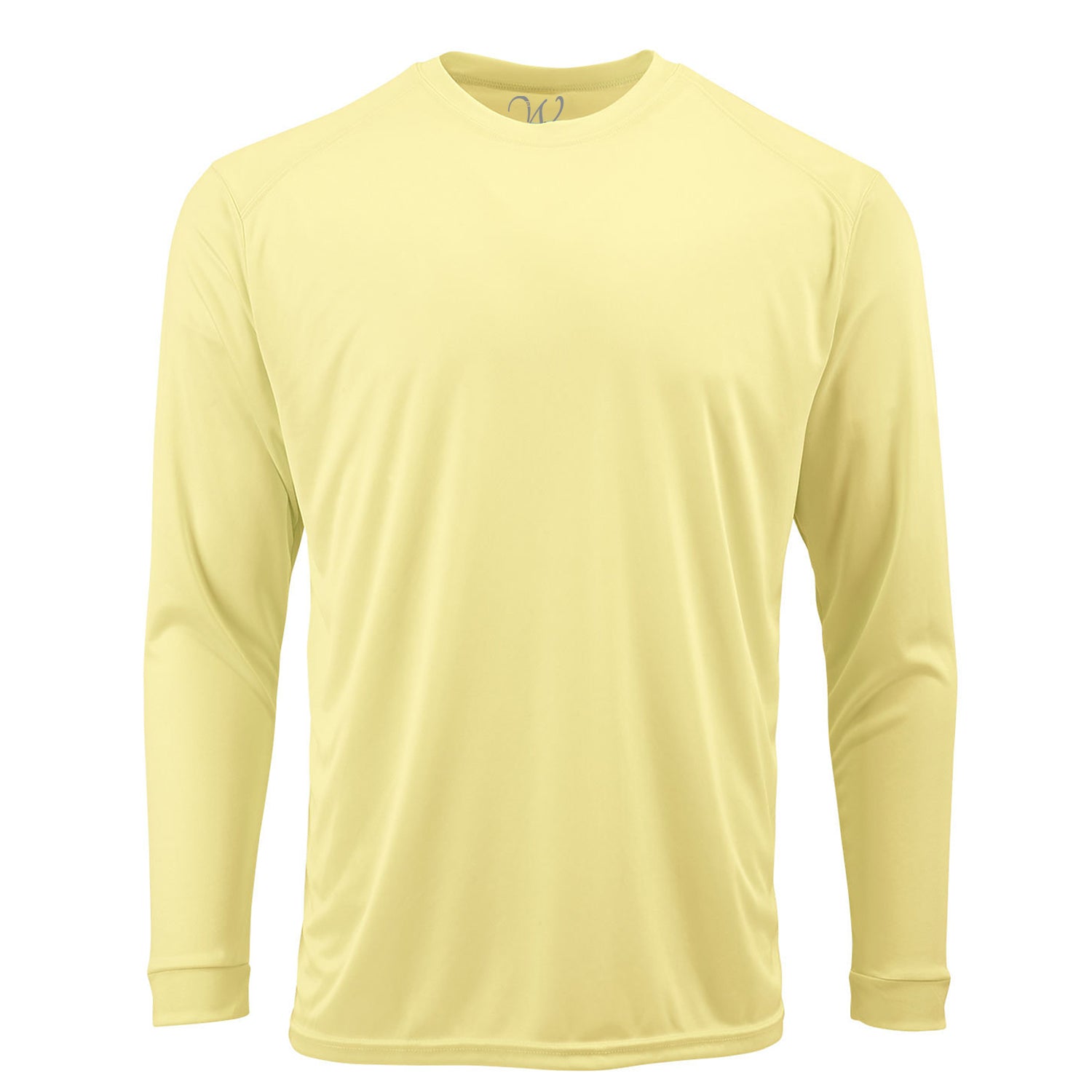 EWC-210LY Perform Basics Dri-Tech Long Sleeve Shirt - Light Yellow ...